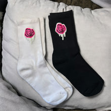 Load image into Gallery viewer, Sloppy Rose socks