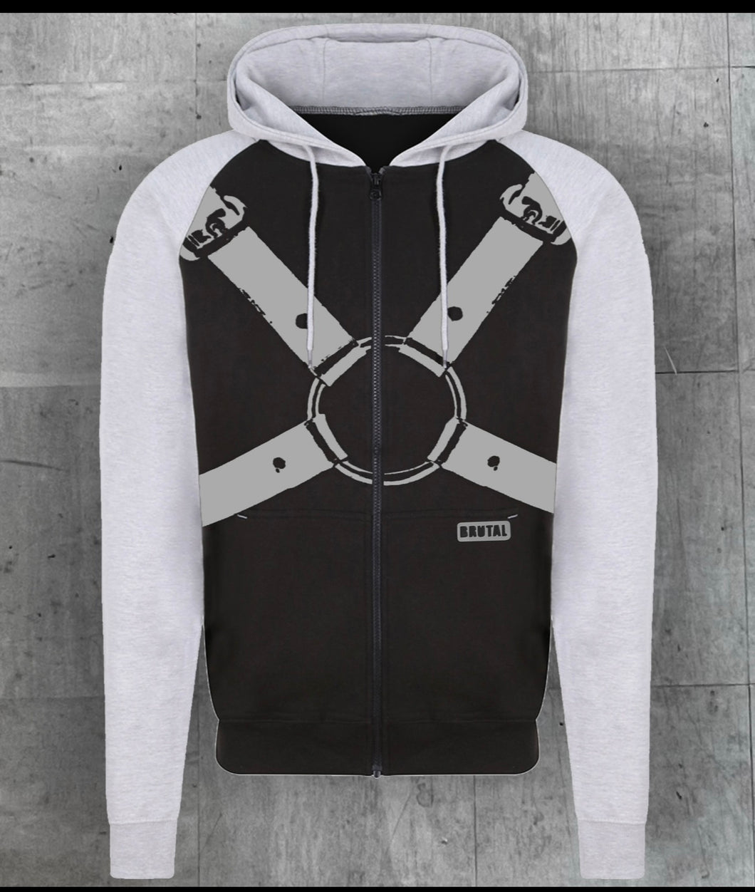 RUBBER HARNESS HOODIE
